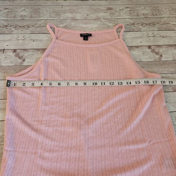 Torrid Pointelle High Neck Crop Top 2X NWT - Picture 9 of 10